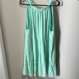 Pink Lily Mint Green Sleeveless Dress